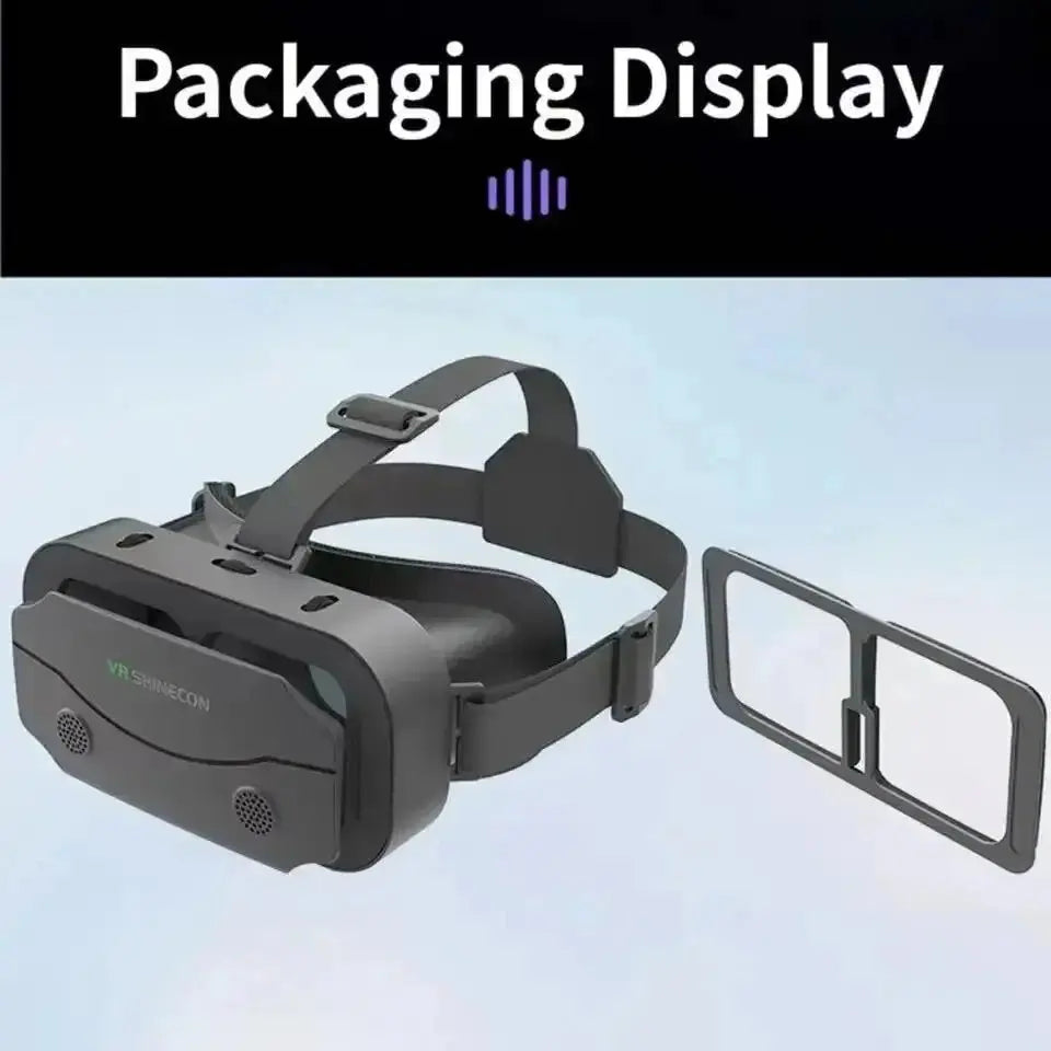 3D Virtual Reality VR Glasses Headset Devices Helmet Lenses Goggles Smart For Smartphones Phone Cell Mobile Game Viar Viewer Set Smart_Life_Tech