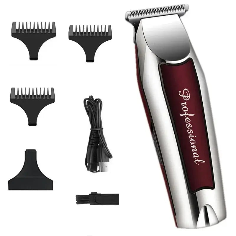 Rechargeable Hair Clipper For Men Grooming Kit Professional Electric Beard Hair Trimmer Body Edge Outline Detail Haircut Machine Smart_Life_Tech