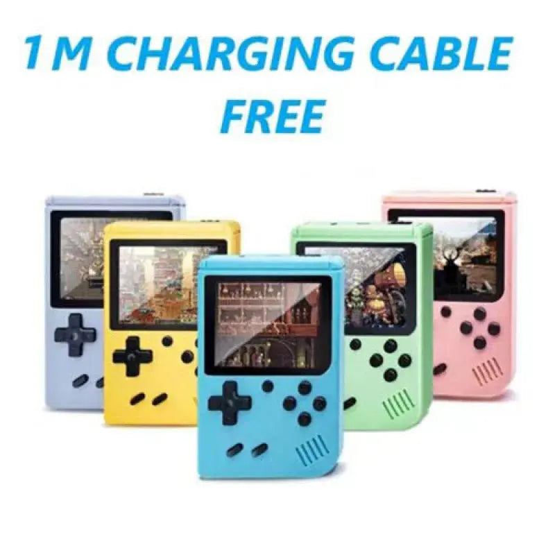 Built-in 500+ Classic arcade retro games Console for TV 5 inch Video Game Handheld Game Player for Game boy two player games Smart_Life_Tech