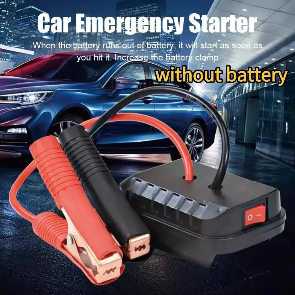 Car Lithium Battery Converter Charger Clip Auto Igniter Jump Starter For Makita Booster Cable Adapter Emergency Power DIY Tools Smart_Life_Tech