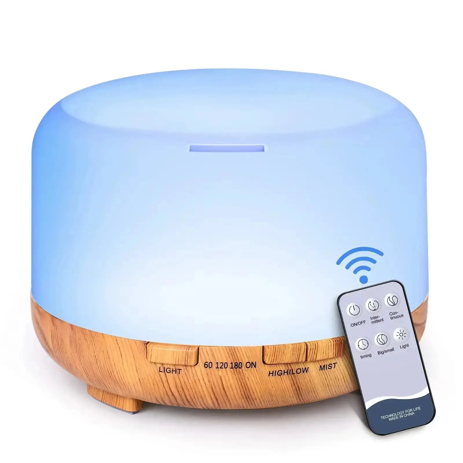 Air Humidifier Essential oil Diffuser 500ML Ultrasonic Cool Mist Maker Fogger USB Humidifier LED Lamp Aroma Diffuser Electric ﻿ Smart_Life_Tech