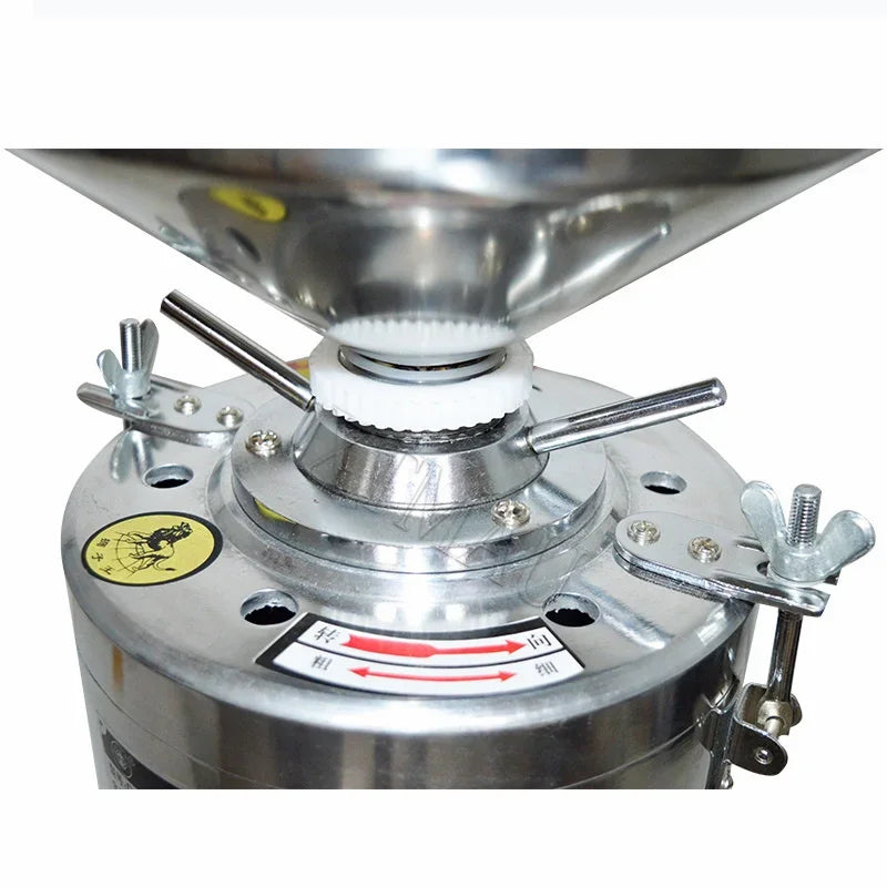 30kg Per Hour 1500W Sesame Sauce Grinder Peanut Butter Grinding Making Machine Tahini Colloid Mill Electric Grinder