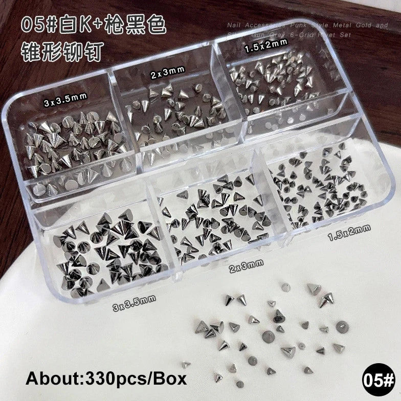 Ribbon Pearl Ball Nail Art Accessories Decorations Tools