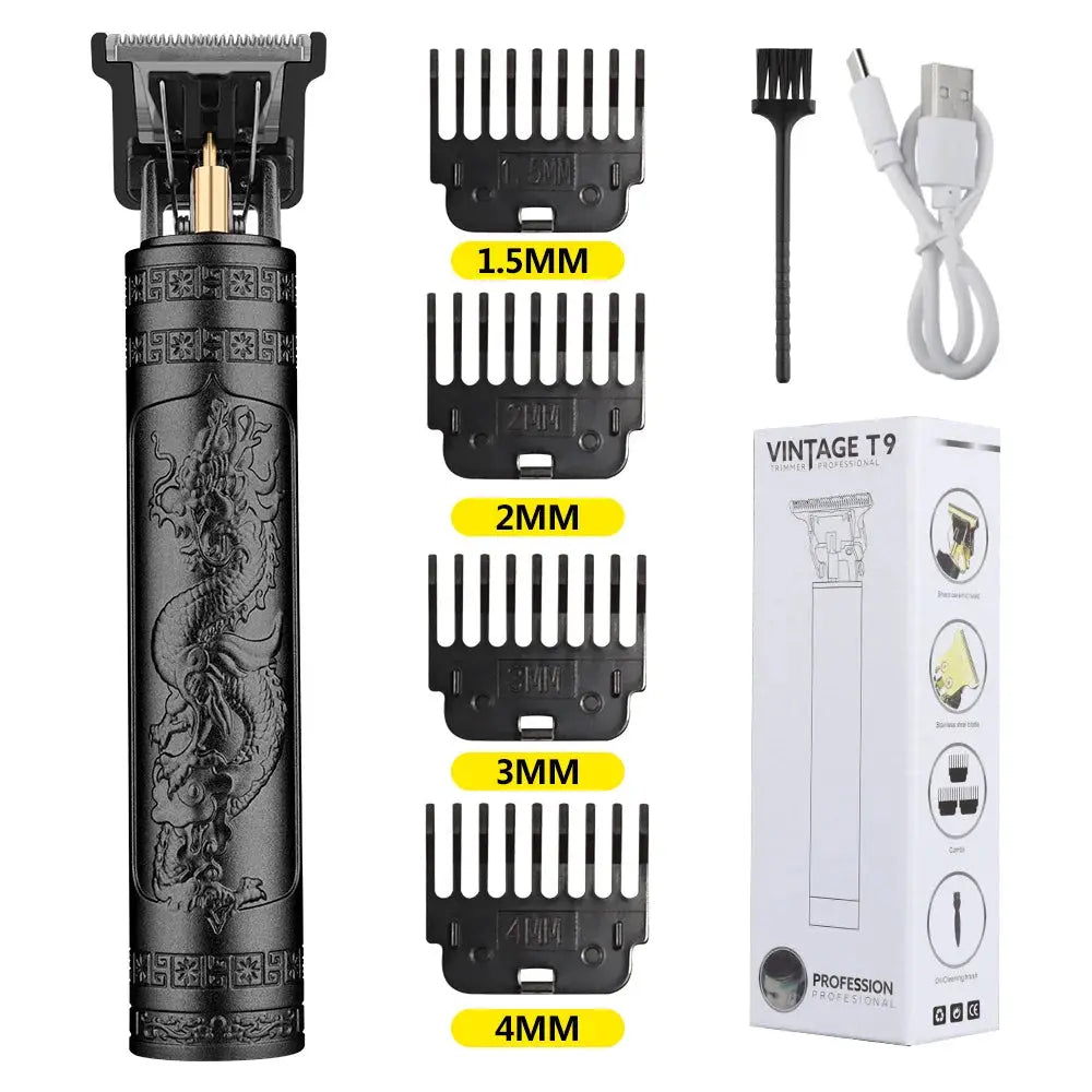 Retro T9 Original Haircutting Machine Set Jackets Trimmer Men's Electric Shaver Male Lence Pro Barber Shaver for Sensitive Areas Smart_Life_Tech