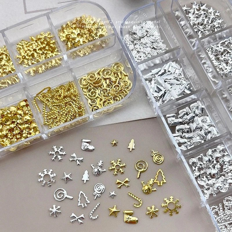 Ribbon Pearl Ball Nail Art Accessories Decorations Tools