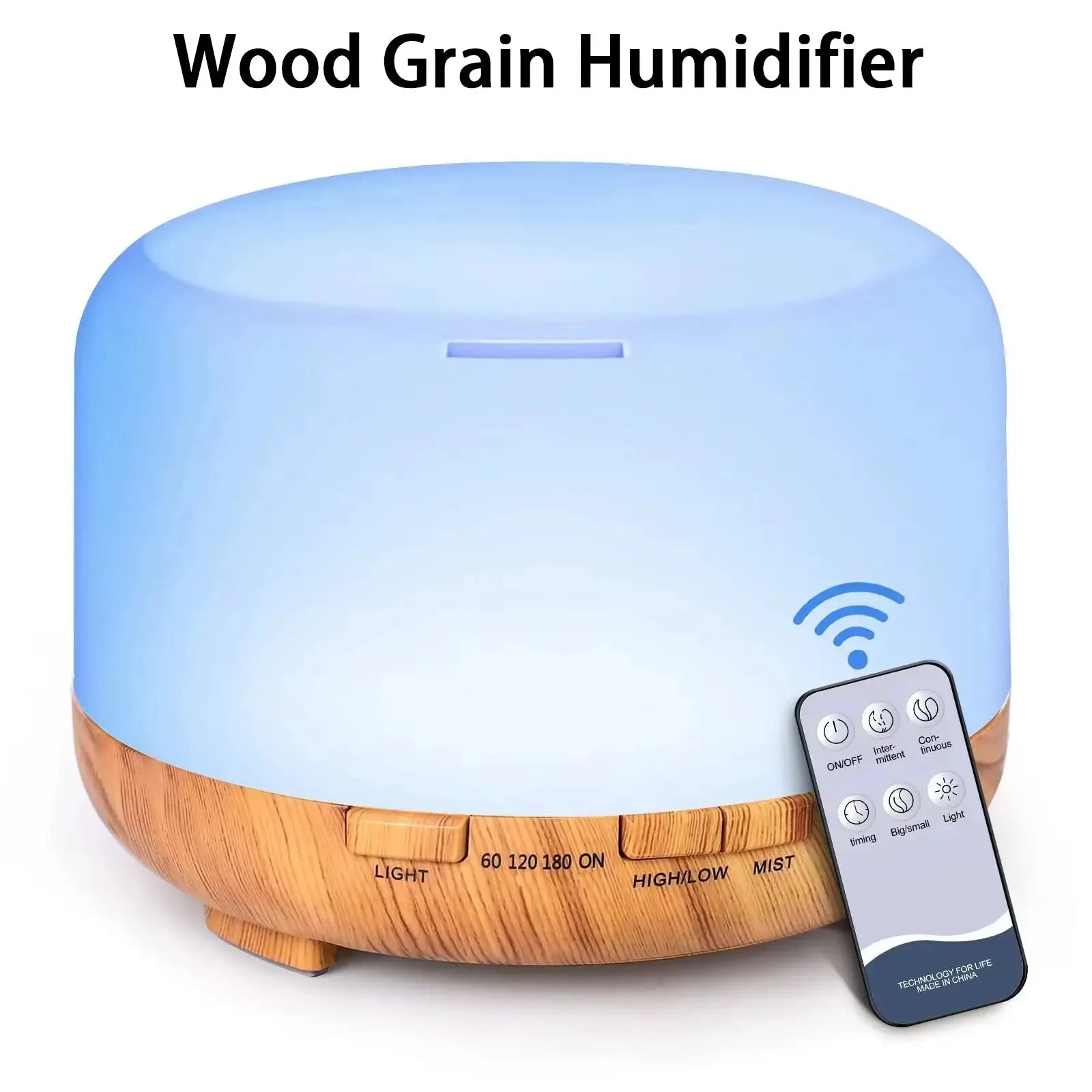 Air Humidifier Essential oil Diffuser 500ML Ultrasonic Cool Mist Maker Fogger USB Humidifier LED Lamp Aroma Diffuser Electric ﻿ Smart_Life_Tech