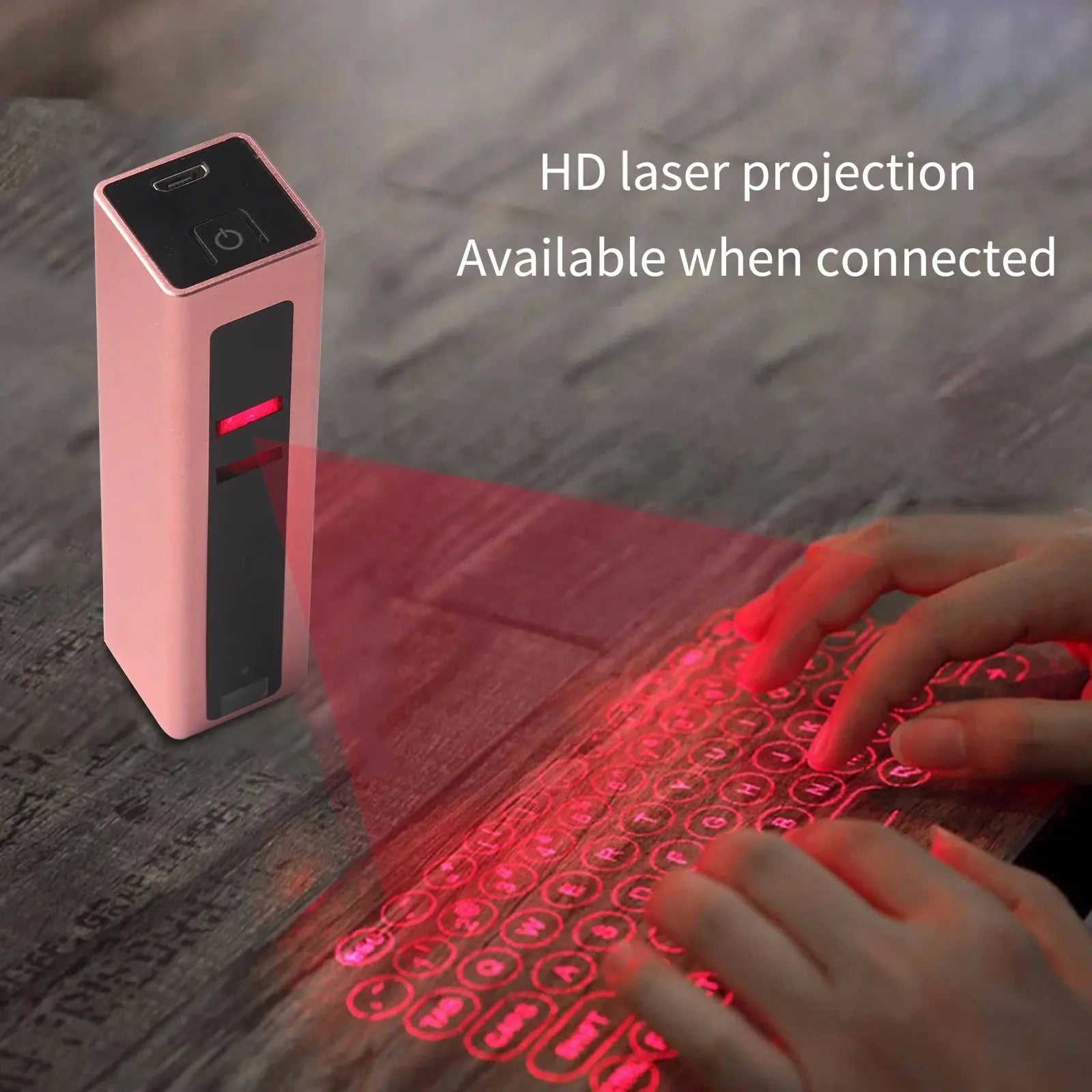CHYI Portable Virtual Laser Wireless Keyboard Mini Bluetooth Handheld Projection Usb Charging Keypad For Android/IOS Computer PC Smart_Life_Tech
