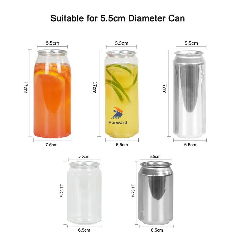 Zip Top Can Sealing Machine Tin Can Sealer Automatic Rotary 5.5mm PET Bottle Soda Water Seamer Beer Juice For Food Beverage Smart_Life_Tech