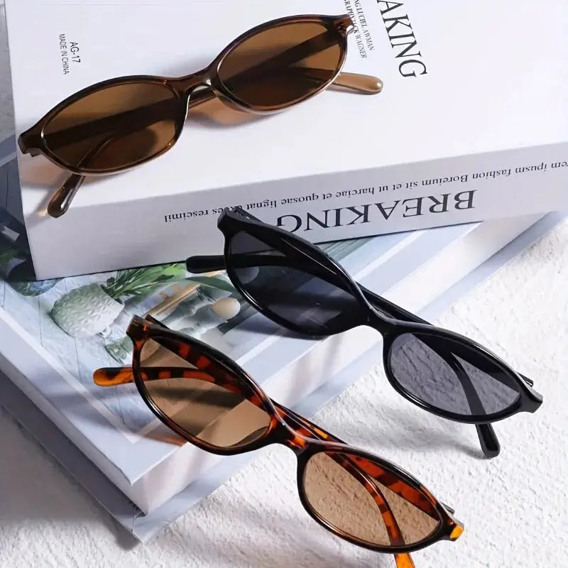 3 Pairs of Summer Women's Fashion Glasses Women's Glasses Suitable for Daily Decoration and Photography in Summer Smart_Life_Tech
