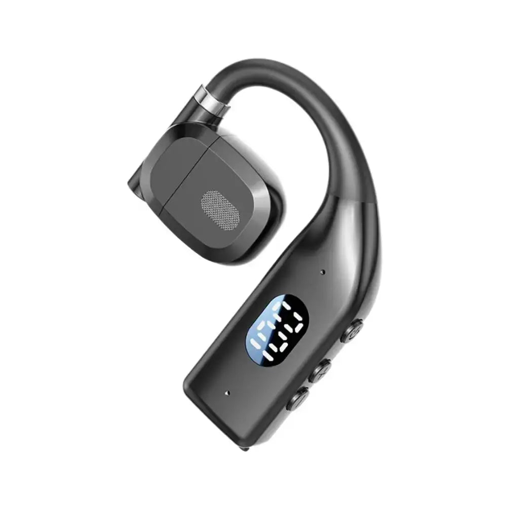 Wireless Bluetooth Headphones Bluetooth Headset With Led Display Right Ear In Ear Earphones Noise Canceling Headset For Driving Smart_Life_Tech