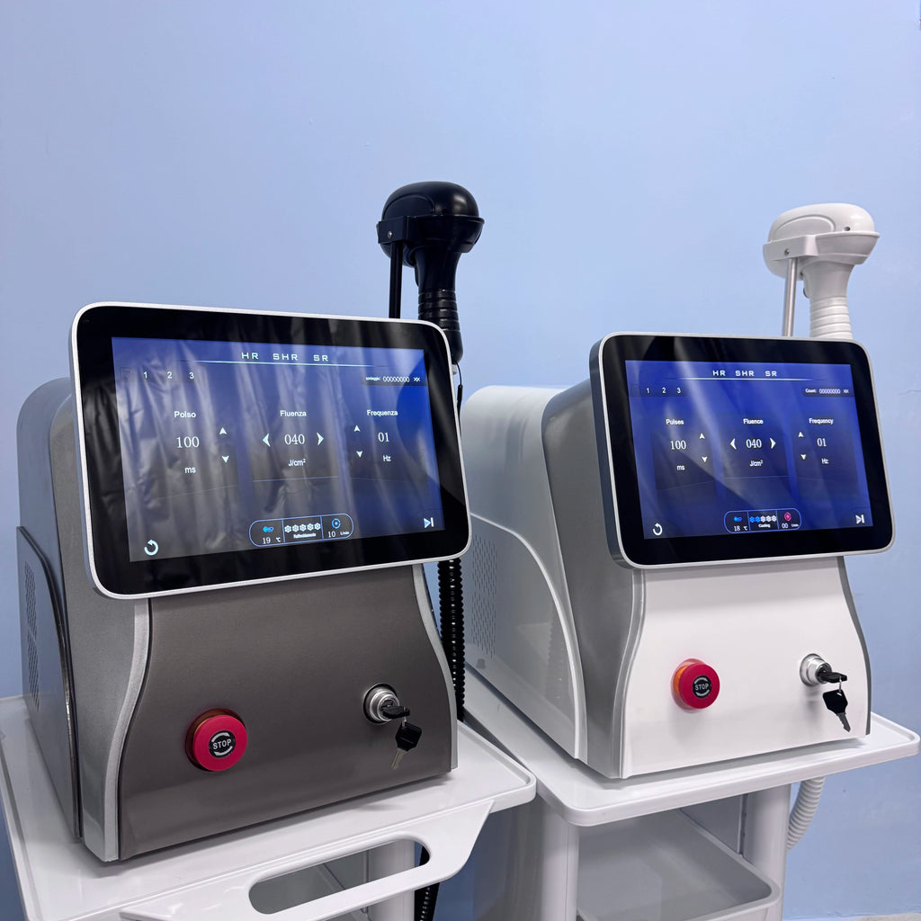 4500W Diode Laser Angel's Light Emerald Ice Platinum Cooling Head 3 Wavelengths 100J Permanent Painless Hair Removal Device